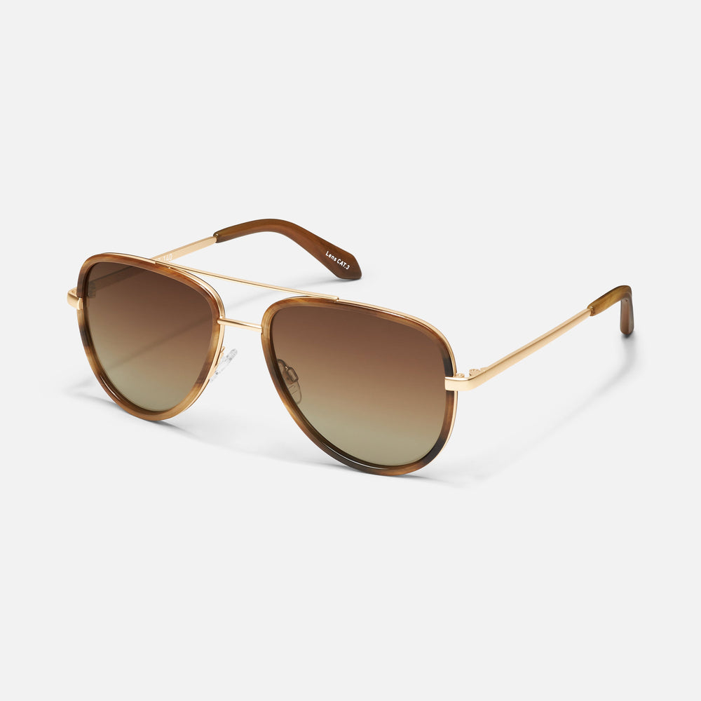 TORTOISE GOLD/BROWN POLARIZED