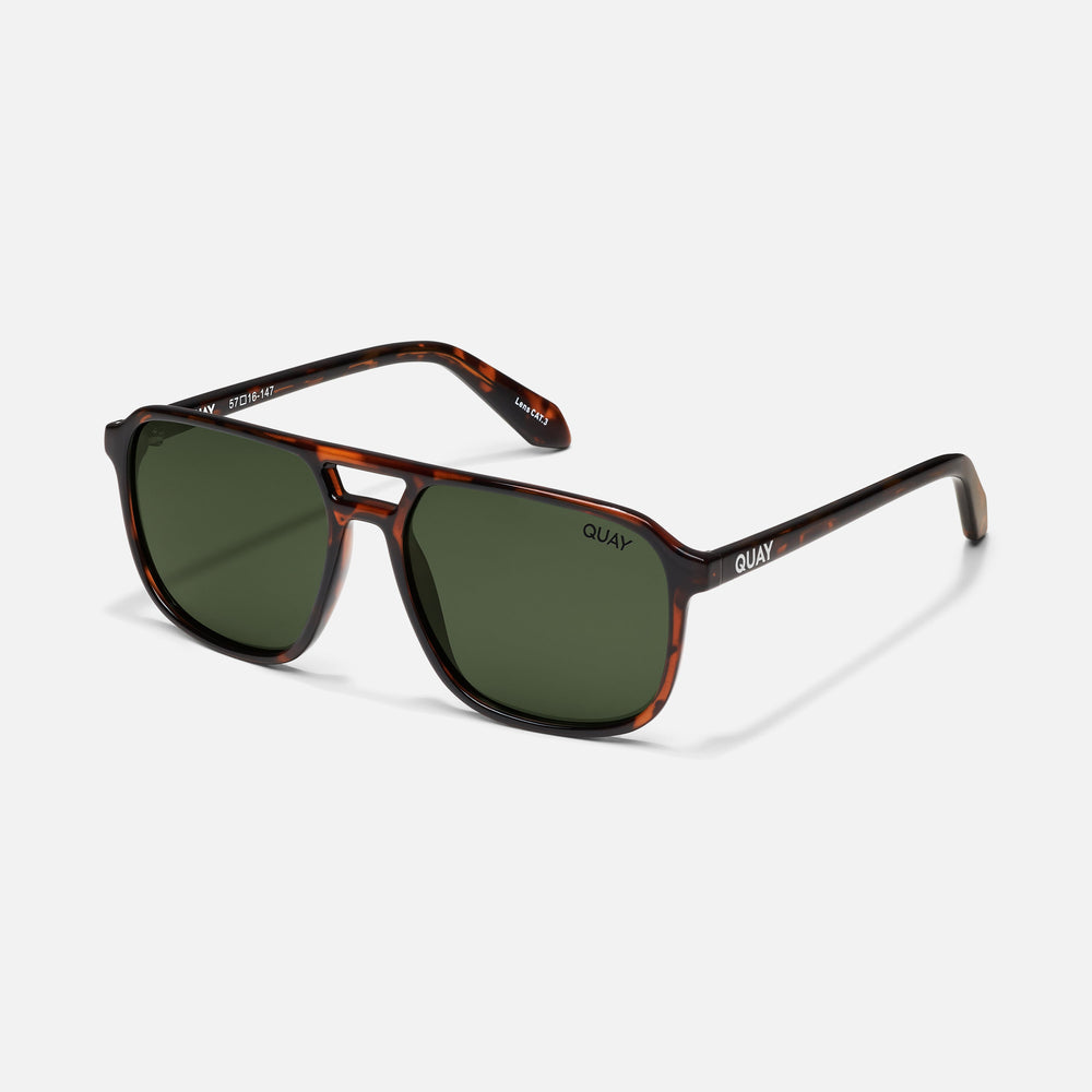 DARK TORTOISE/GREEN POLARIZED