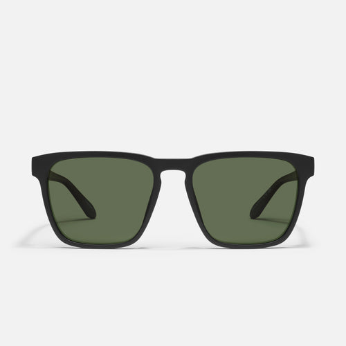 MATTE BLACK/GREEN POLARIZED