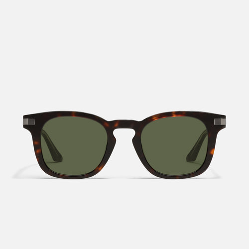 DARK TORTOISE/GREEN